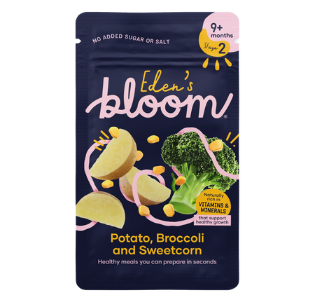 Sweetcorn, Potato & Broccoli